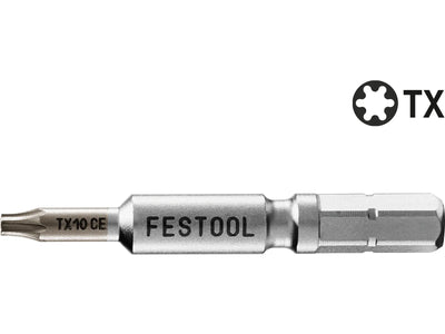Screwdriver Bit Festool TX 10-50 CENTRO/2; TX10; 2 units