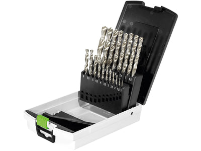 Jeu de forets à métaux Festool HSS D 1-10 Tri/19x; 1-10 mm; 19 unités