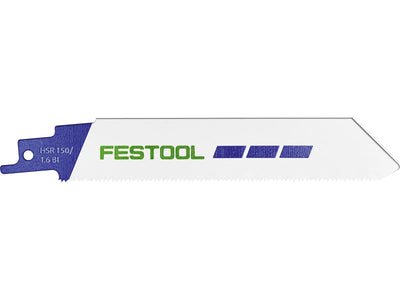 Sabre saw blade Festool HSR 150/1.6 BI/5; 150 mm