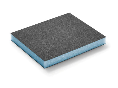 Éponge abrasive manuelle 98x120x13 800 GR/6 unités Granat