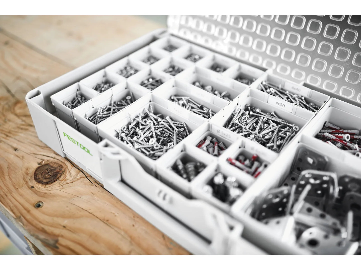 Plastic box Festool Box 100x100x68/6; 6 units