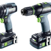 Jeu d'outils Festool TID 18 HPC 4.0 I-Set T18 ; 18 V ; 2x4,0 Ah akum accu.