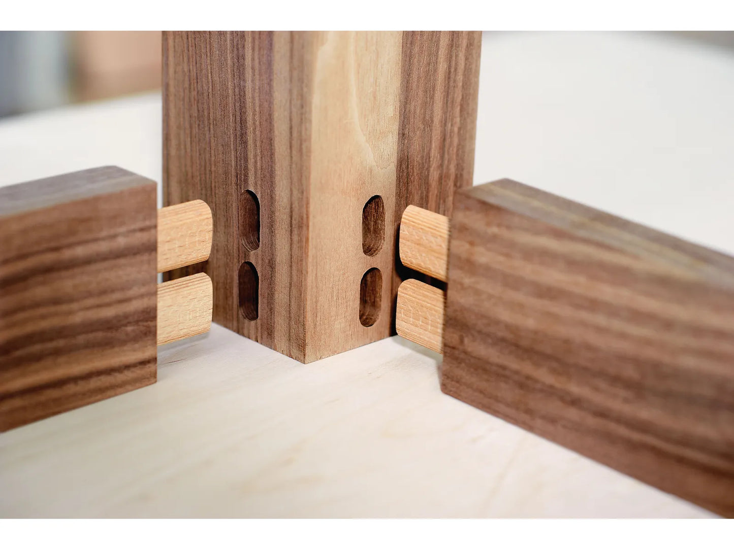 Chevilles en bois biscuit Festool Domino; 8X50/600 émoussé