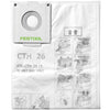 Sacs en tissu pour aspirateur Festool FIS-CTH 26/3 ; 3 unités