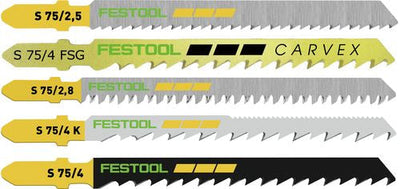 Blades for jigsaw Festool 75 mm 25 units