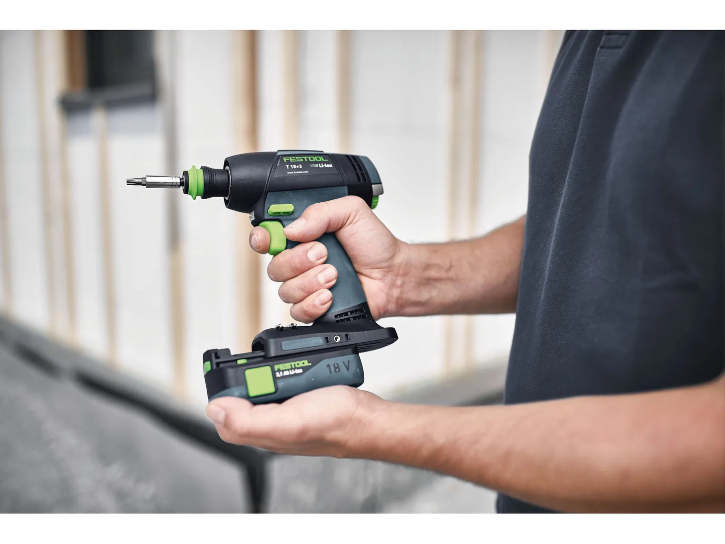Jeu d'outils Festool TID 18 HPC 4.0 I-Set T18 ; 18 V ; 2x4,0 Ah akum accu.