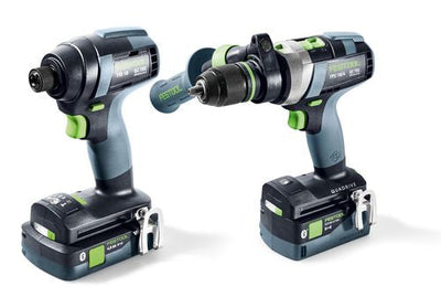 Tool set Festool TID 18 5.0/4.0-Set TPC 18/4  18 V 5.0 Ah + 4.0 Ah accu.