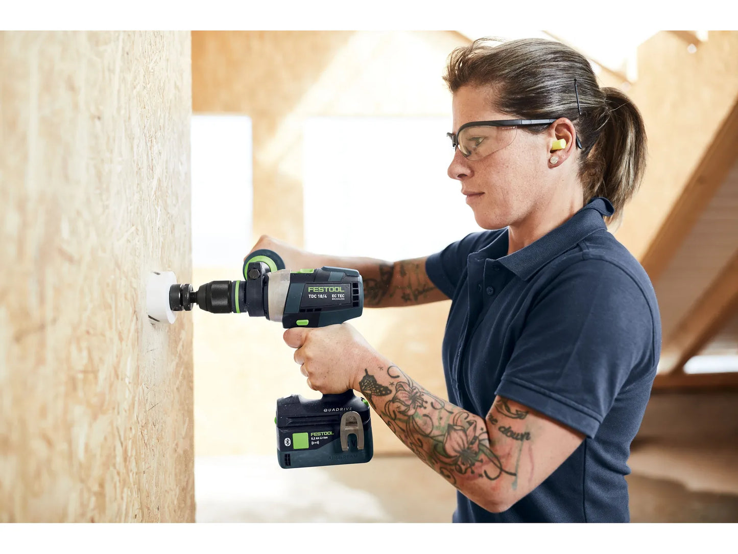 Cordless driver drill Festool TDC 18/4 QUADRIVE 18V