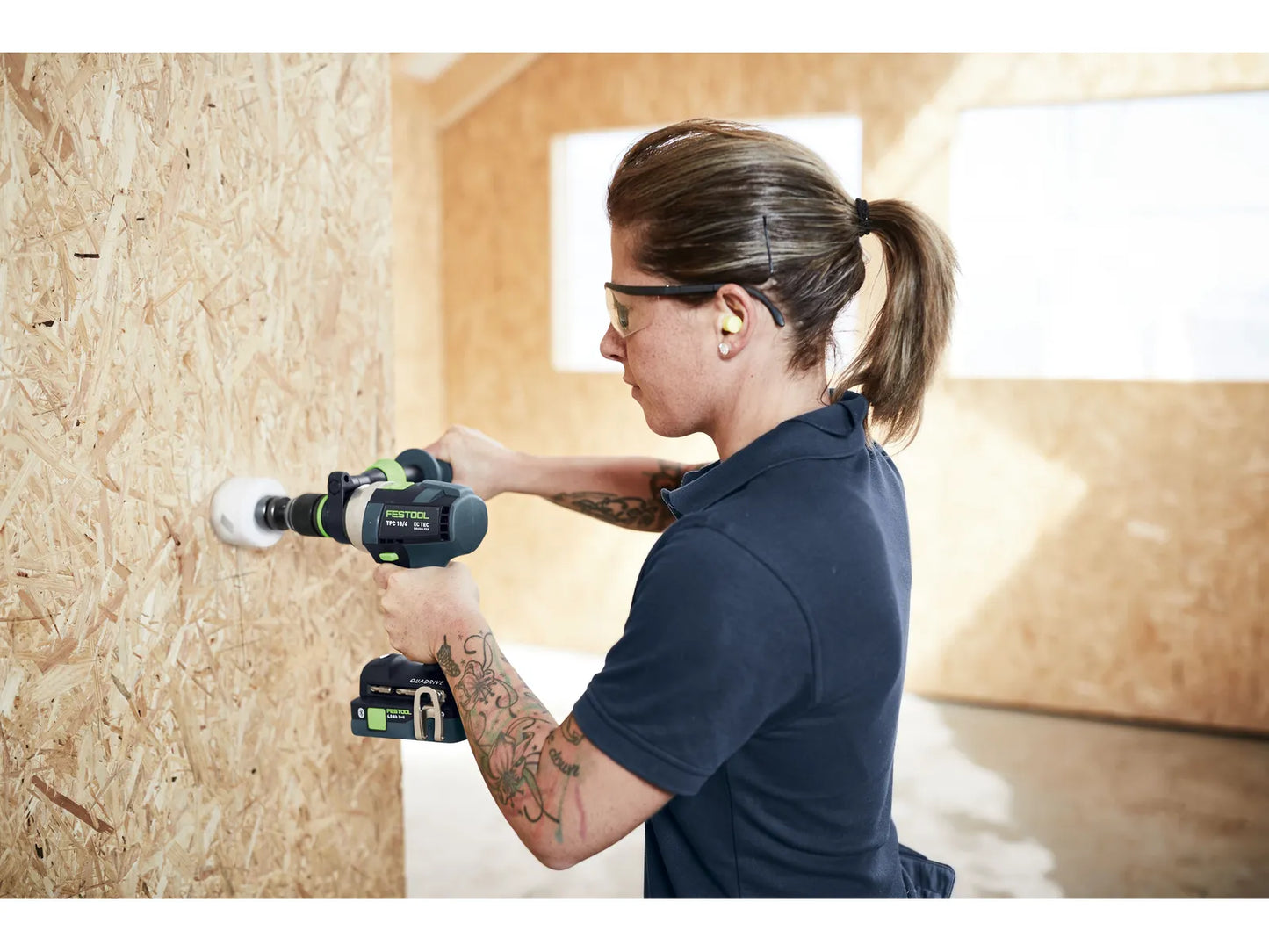 Drill driver Festool QUADRIVE TPC 18/4 Set