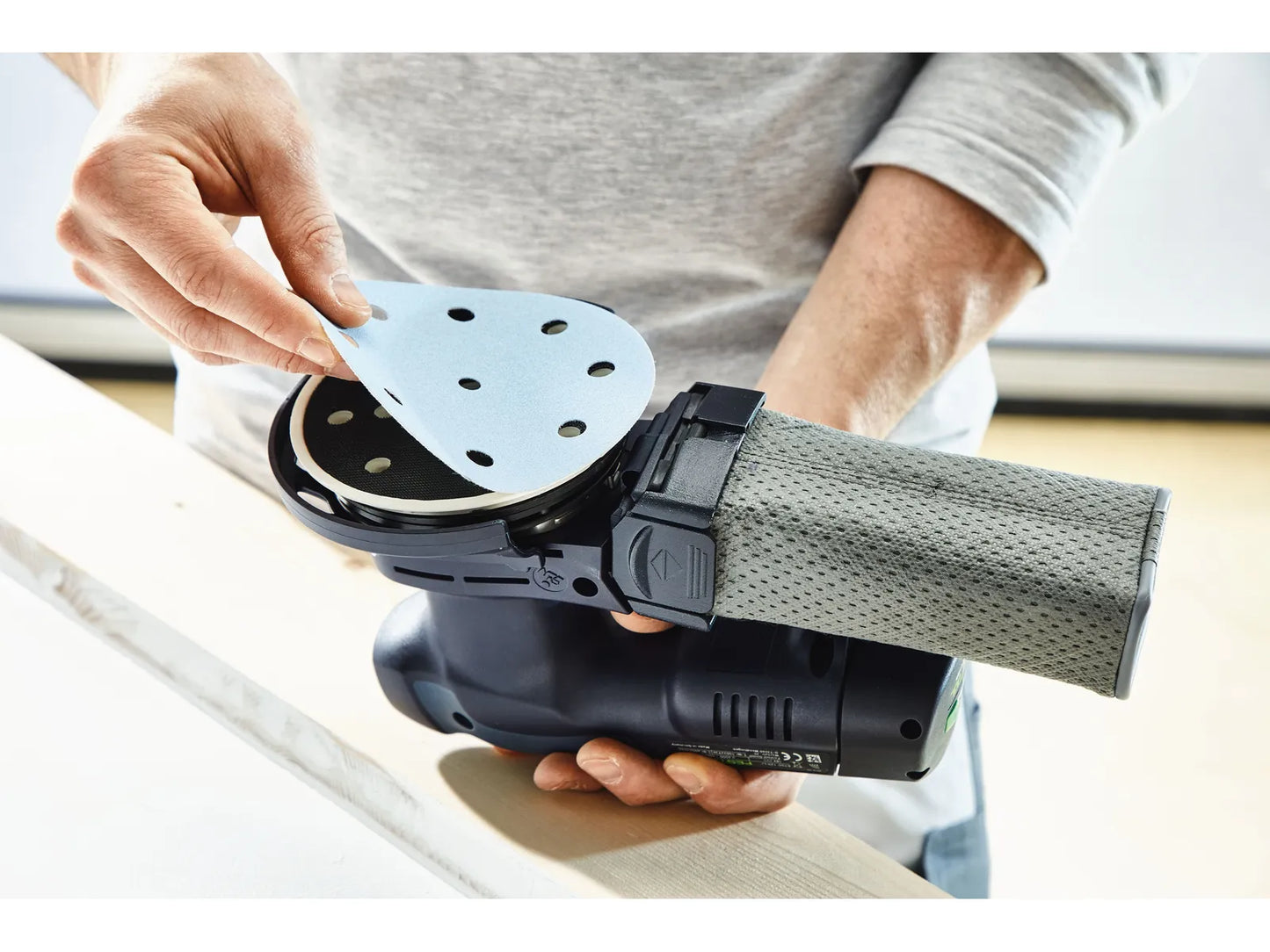 Papier abrasif pour ponceuses excentriques Festool STF 150 mm ; 48 ; P60 ; GR ; 10 unités