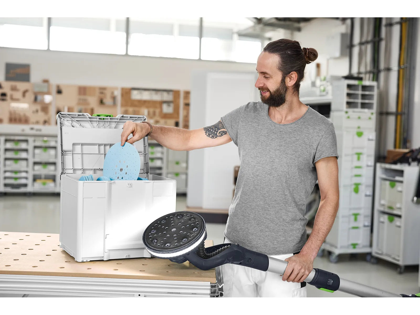 Sand paper Festool Systaineris³ Granat D225 GR SYS; 100 units