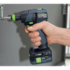 Perceuse-visseuse Festool TXS 12 2,5-Plus 10,8 V ; 2x2,5 Ah accu.