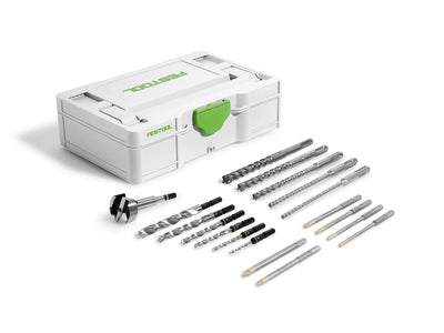 Jeu de forets et d'embouts de vissage Festool SYS3 S 76-BB-Set ; 18 unités