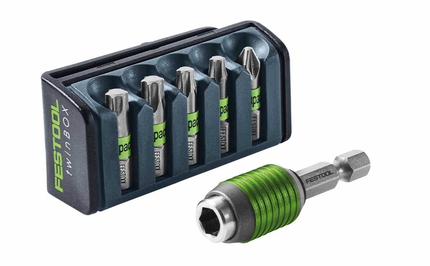 Screwdriver bit set Festool 204383 TX/PZ 5 pcs. + Holder