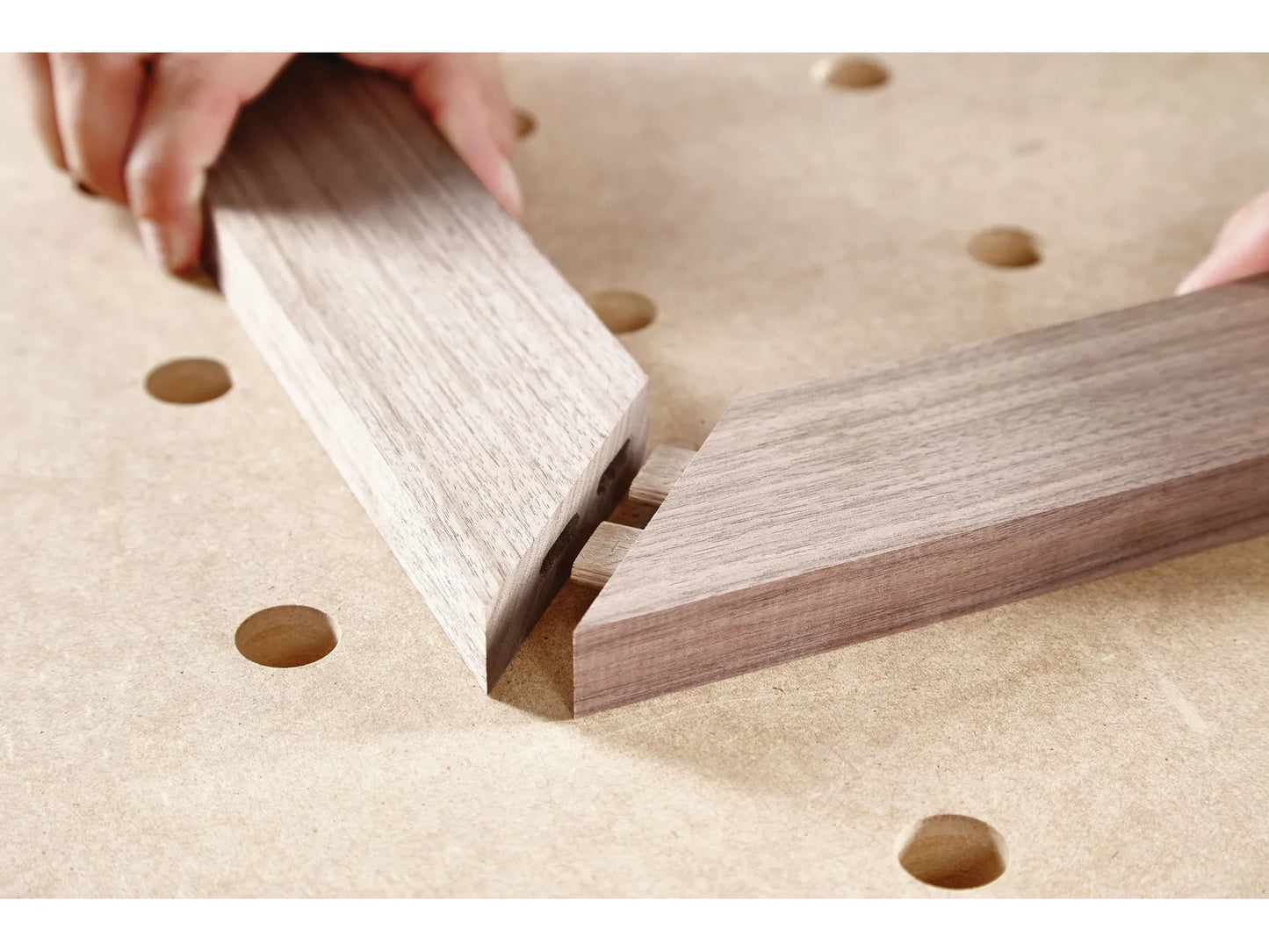 Chevilles en bois biscuit Festool Domino ; 10x50/85 BU SB émoussées