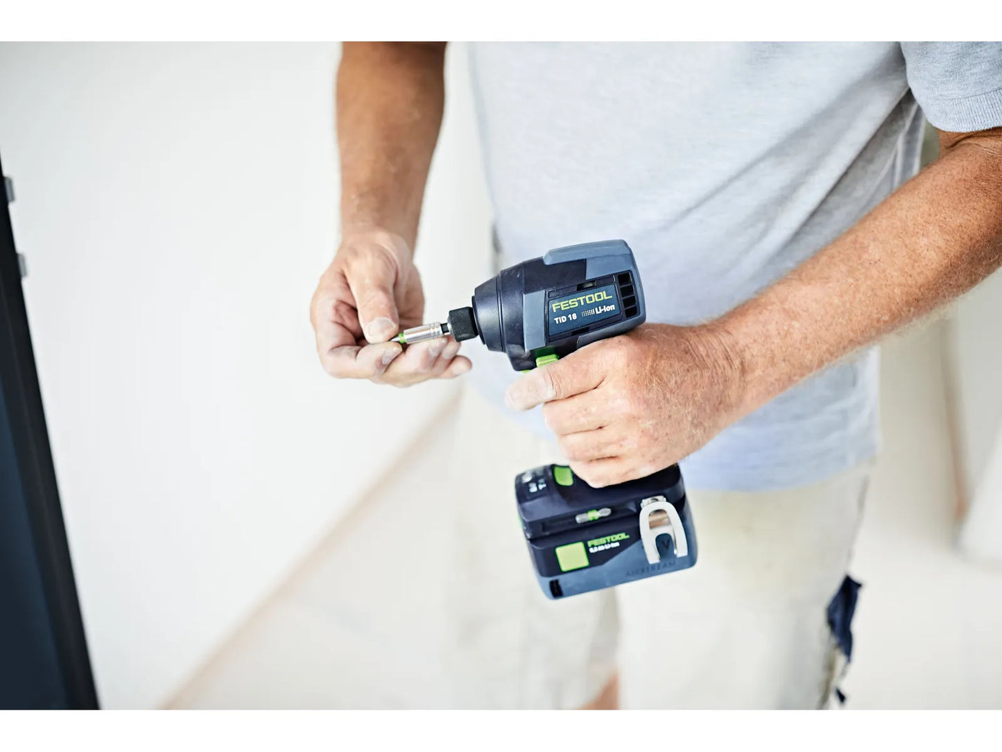 Jeu d'outils Festool TID 18 HPC 4.0 I-Set T18 ; 18 V ; 2x4,0 Ah akum accu.