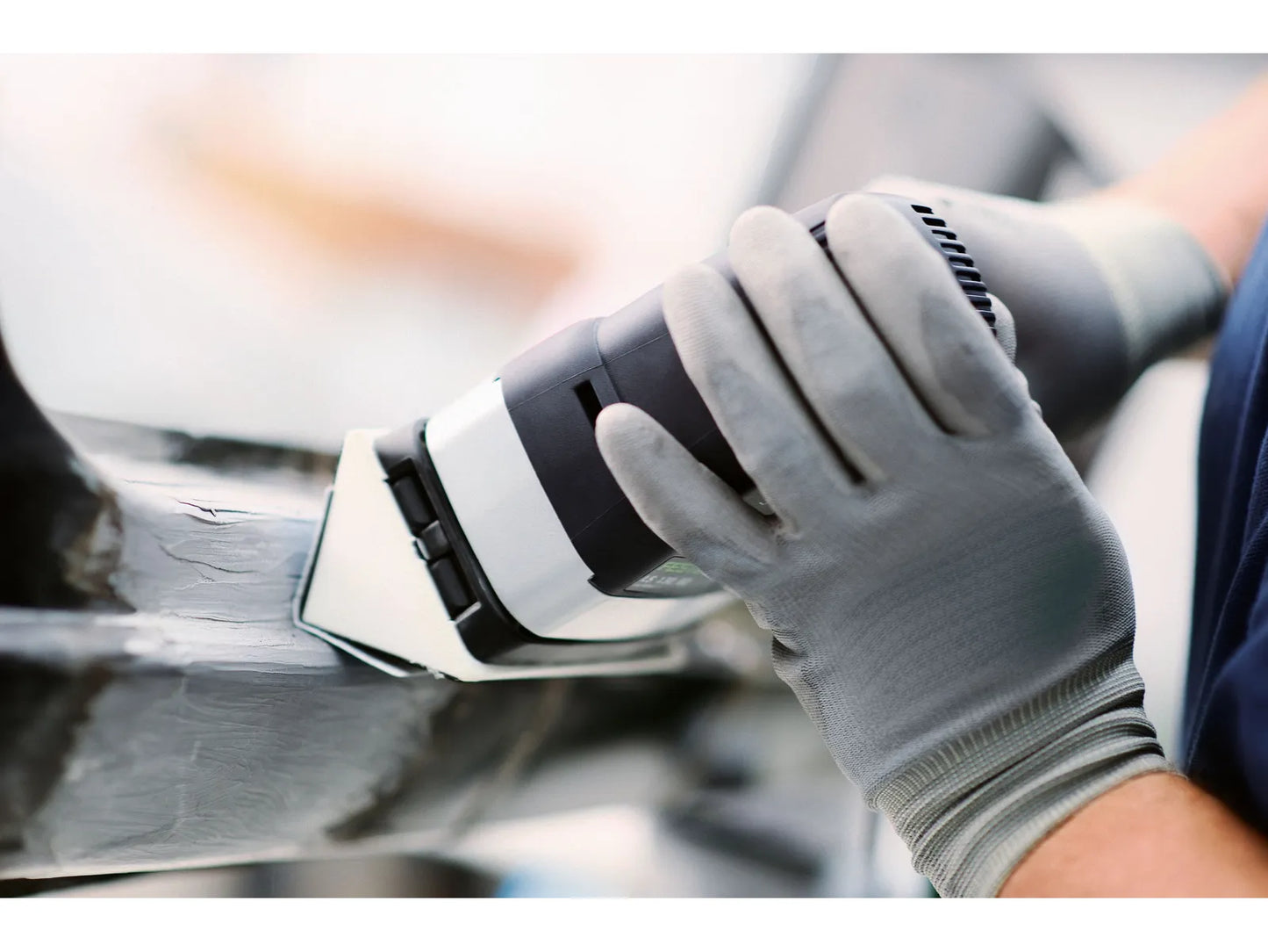 Patin de ponçage à profil cannelé Festool SSH-STF-LS130-90 GR ; 80 x 130 mm