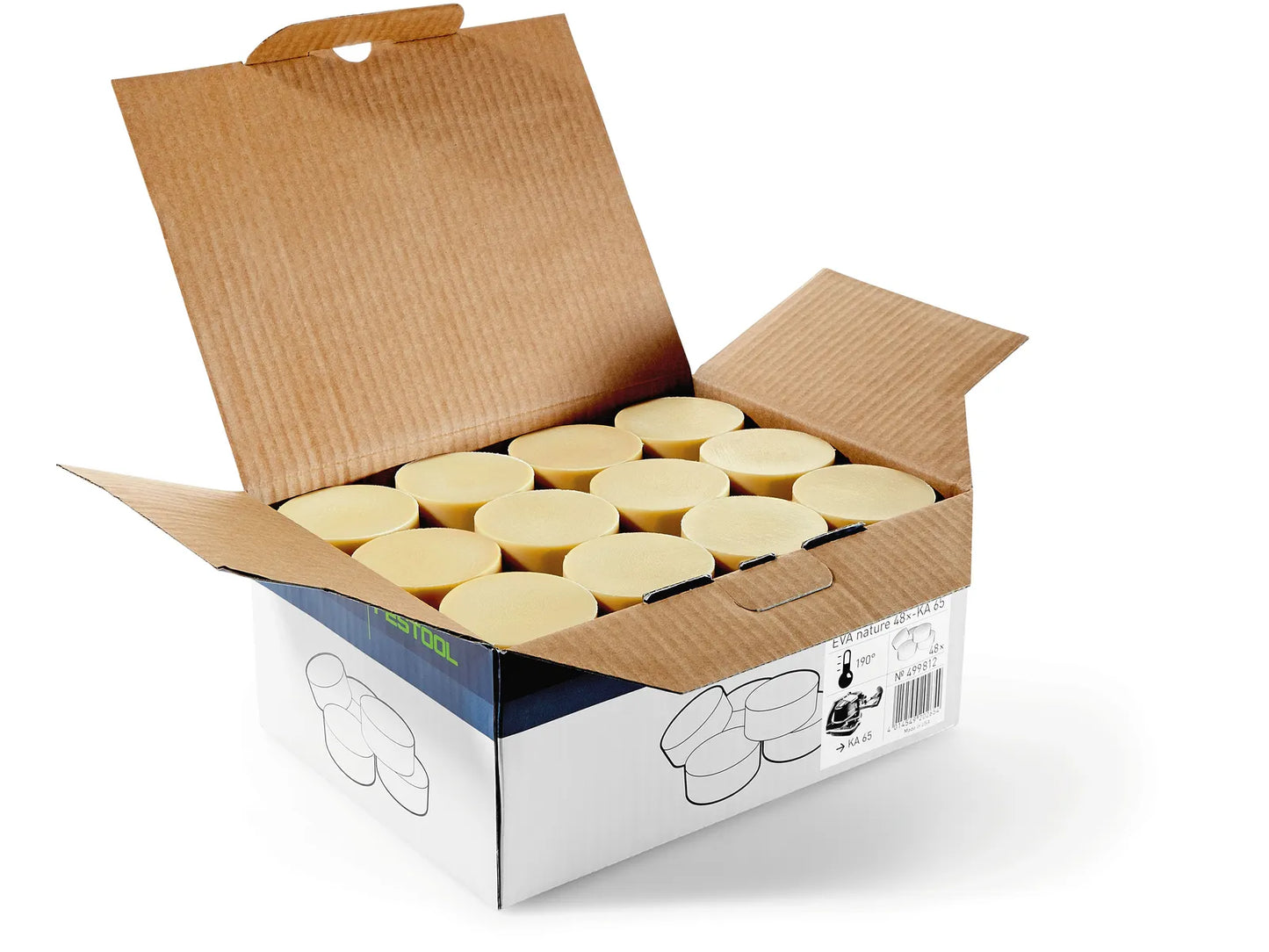 Colle Festool EVA brn 48x-KA 65 ; 63 mm ; 48 unités