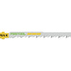 Jigsaw blade S 75/4 K/20units WOOD CURVES