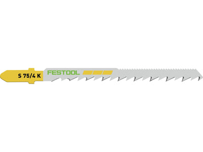 Jigsaw blade S 75/4 K/20units WOOD CURVES