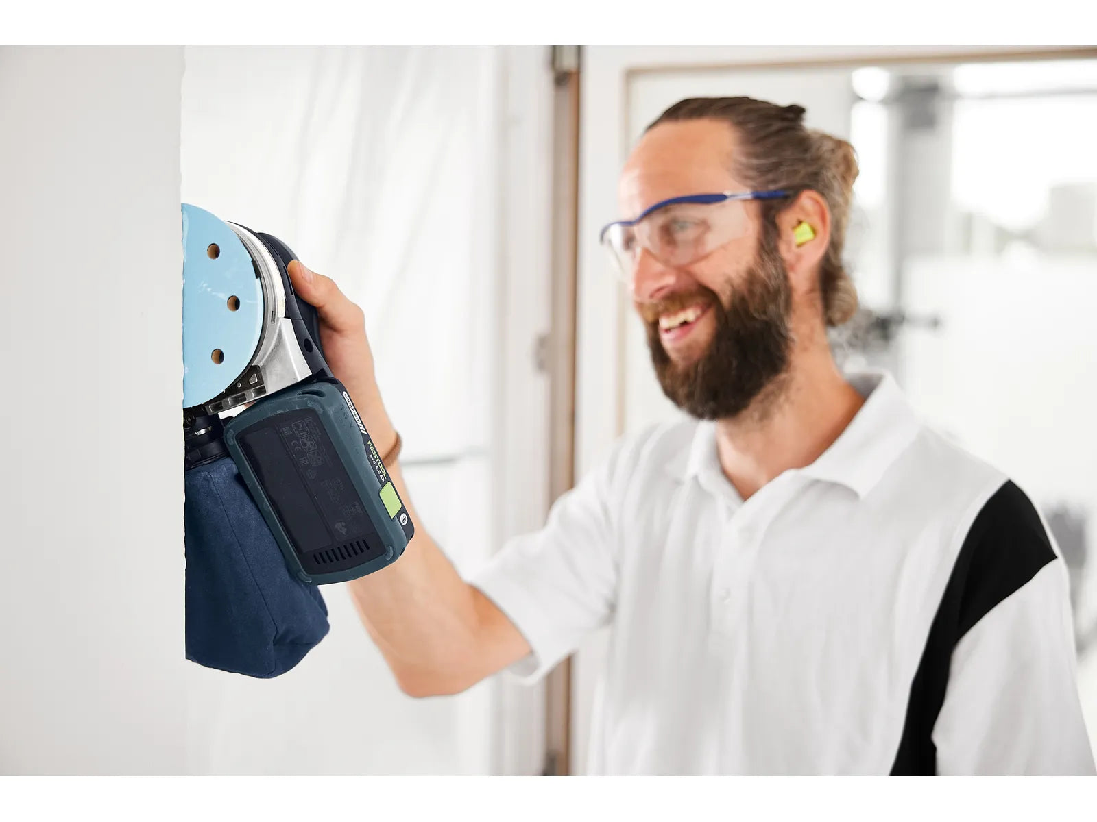 Orbital sander Festool ETSC 2 125 4.0 I-Plus; 18 V; 2x4.0 Ah accu.