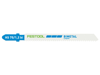 Jigsaw blade HS 75/1,2 BI/5units METAL STEEL/STAINLESS STEEL