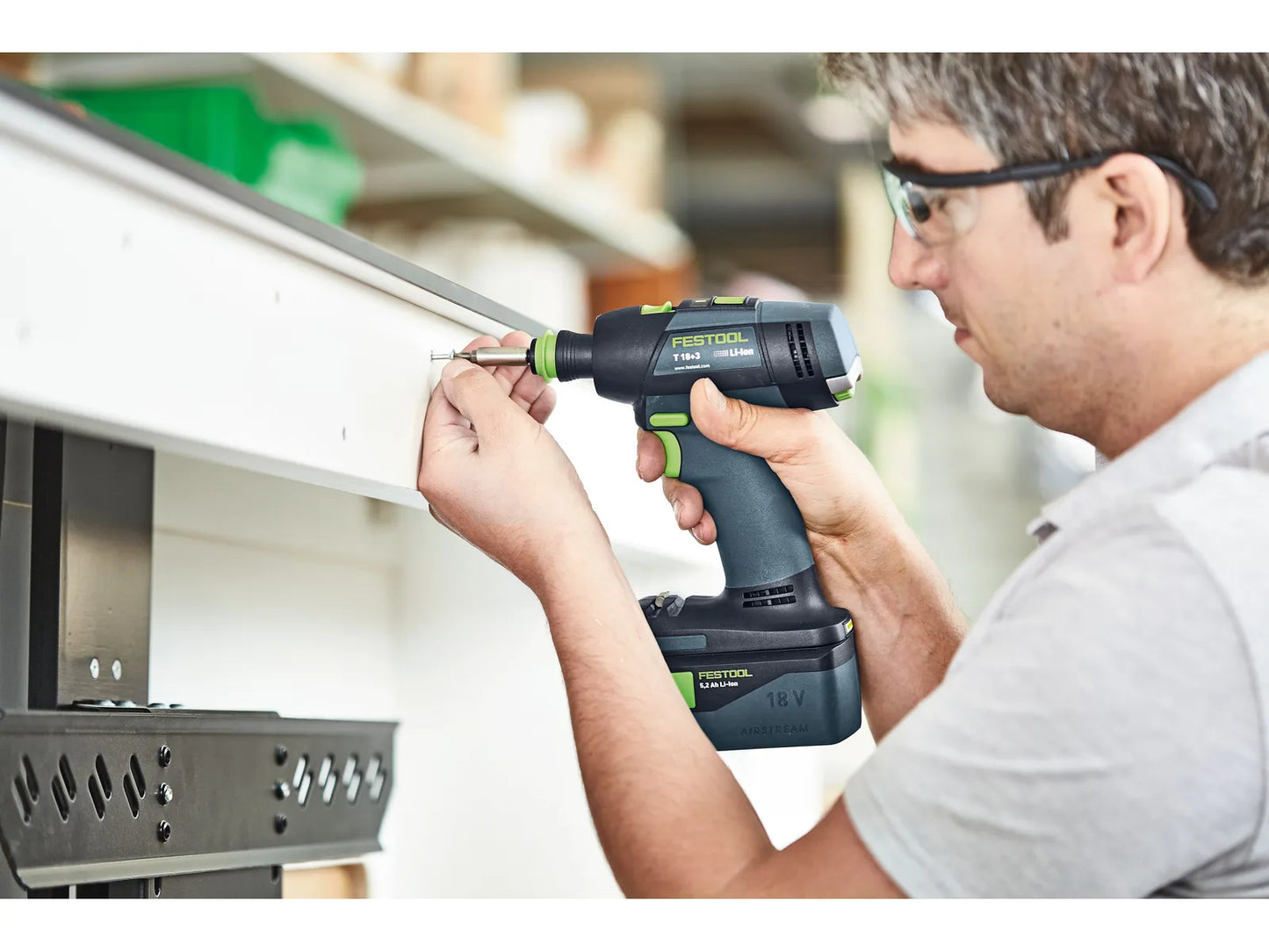 Jeu d'outils Festool TID 18 HPC 4.0 I-Set T18 ; 18 V ; 2x4,0 Ah akum accu.