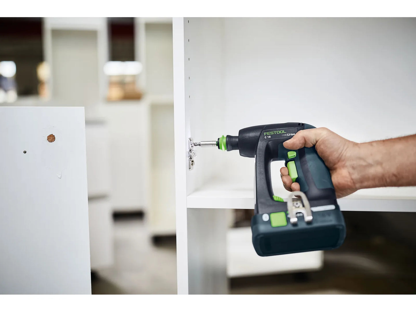Drill driver Festool C 18 HPC 4.0 I-Plus; 18 V; 2x4.0 Ah accu.