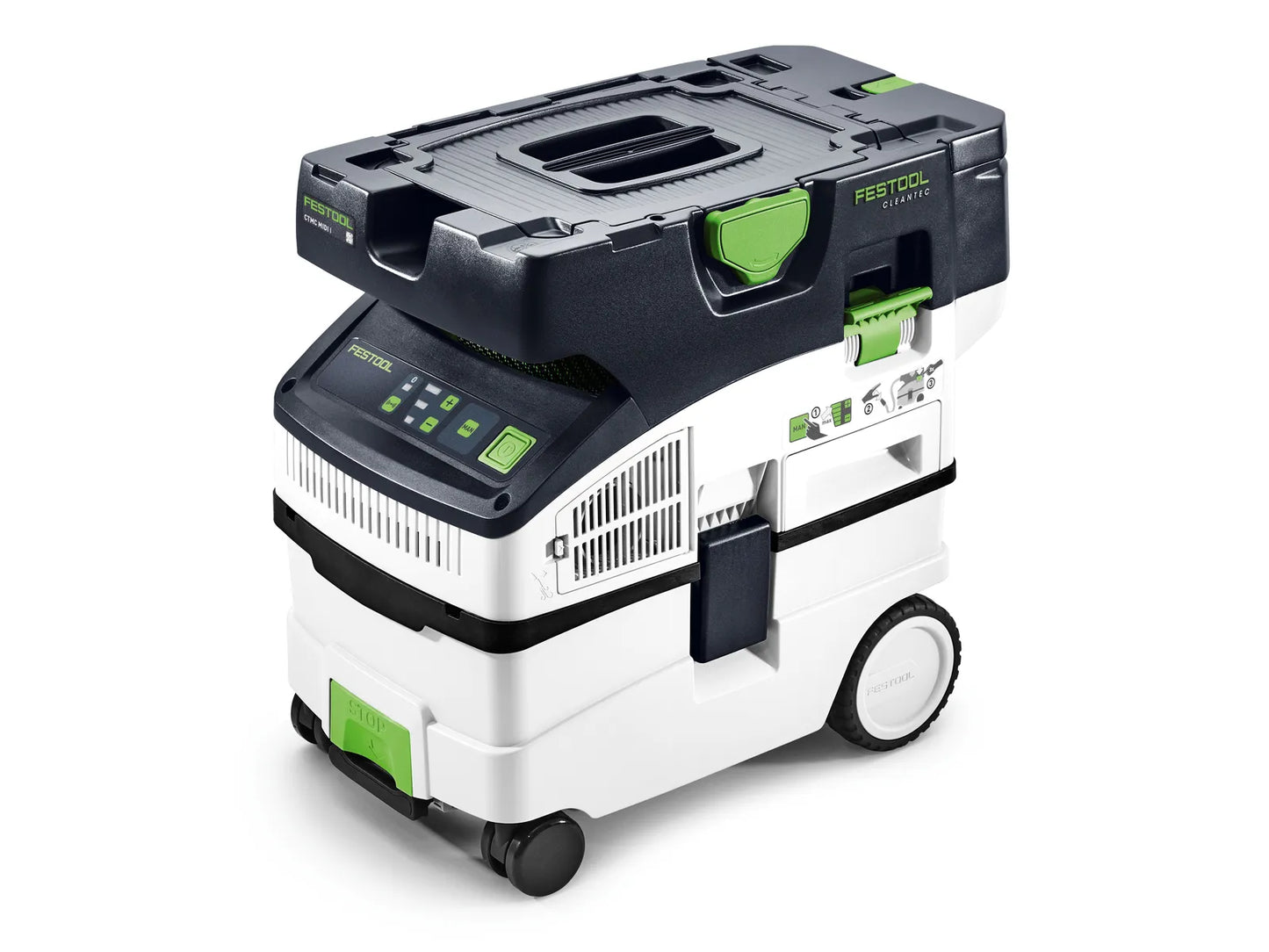 Cordless mobile dust extractor CTMC MIDI CLEANTEC