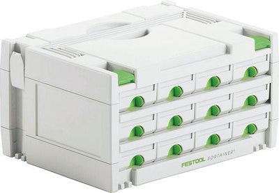 Case for accessories Festool SORTAINER SYS 3-SORT/ 12