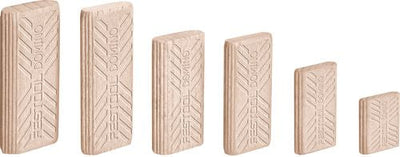 Wooden dowels biscuit Festool Domino 10x50/85 BU SB blunt