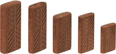 Wooden dowels biscuit Festool Domino Sipo D10x50/255 (3x85) MAU