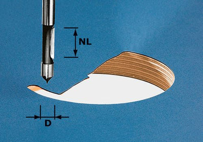 Milling drill bit Festool 19/65 mm