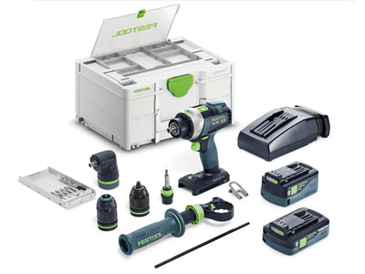 Drill driver Festool QUADRIVE TPC 18/4 Set
