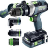 Drill driver Festool QUADRIVE TPC 18/4 Set