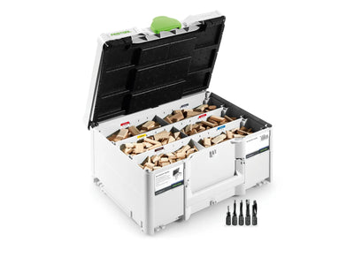 Jeu de chevilles Festool Domino DS 4/5/6/8/10 1060 BU