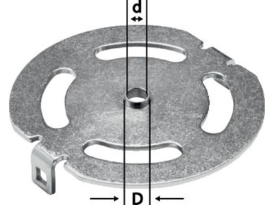 Template Guide Festool KR-D 8.5/OF1400/VS 600