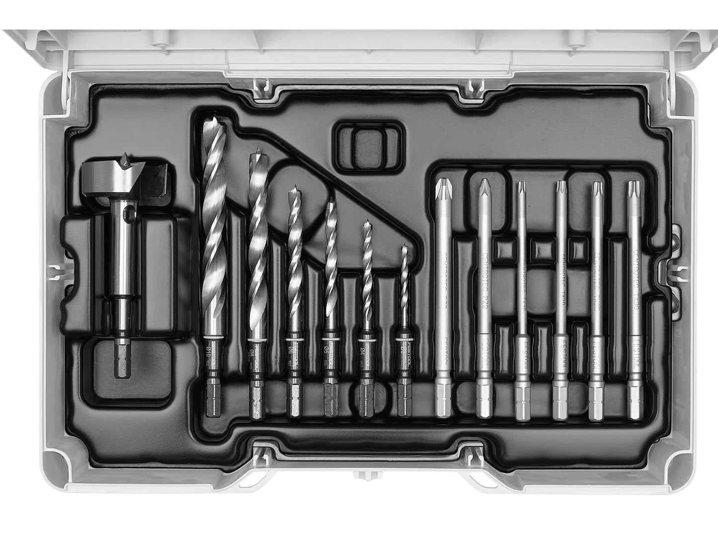 Jeu de forets et d'embouts de vissage Festool SYS3 S 76-BB-Set ; 18 unités