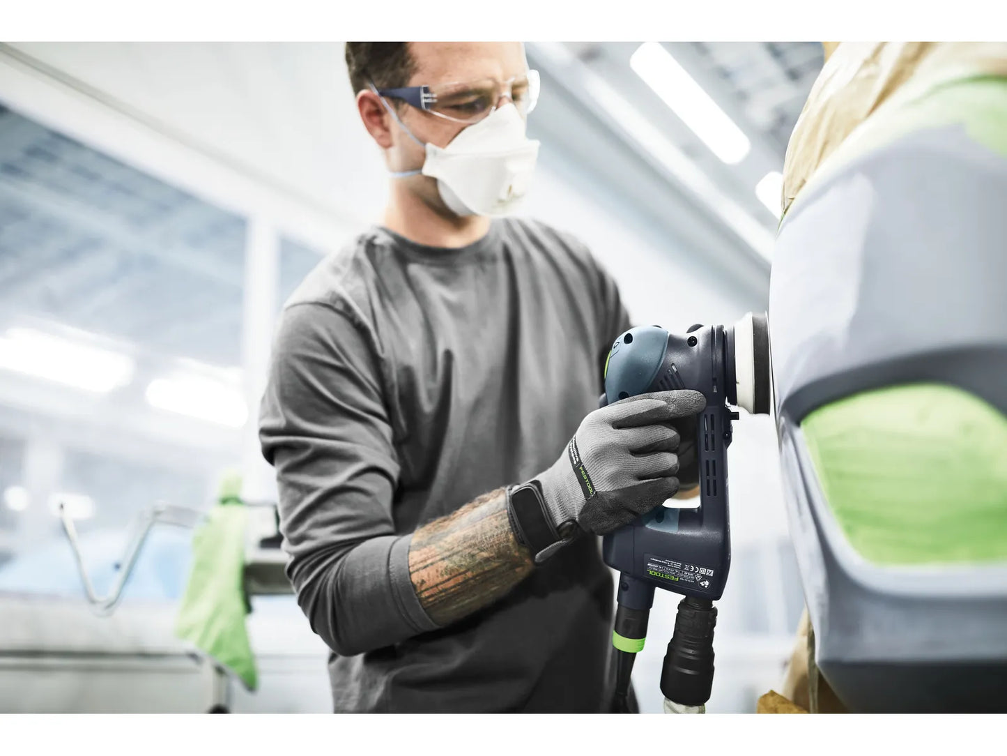 Papier de verre pour ponceuses excentriques Platin 2 ; 90 mm ; P500 ; 15 unités