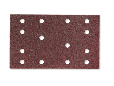 Papier de verre pour ponceuse orbitale Rubin2 ; 80 x 133 mm ; P40 ; 50 unités