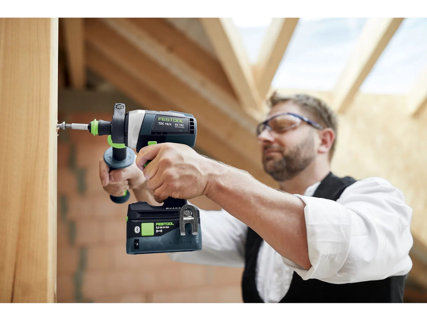Cordless driver drill Festool TDC 18/4 QUADRIVE 18V