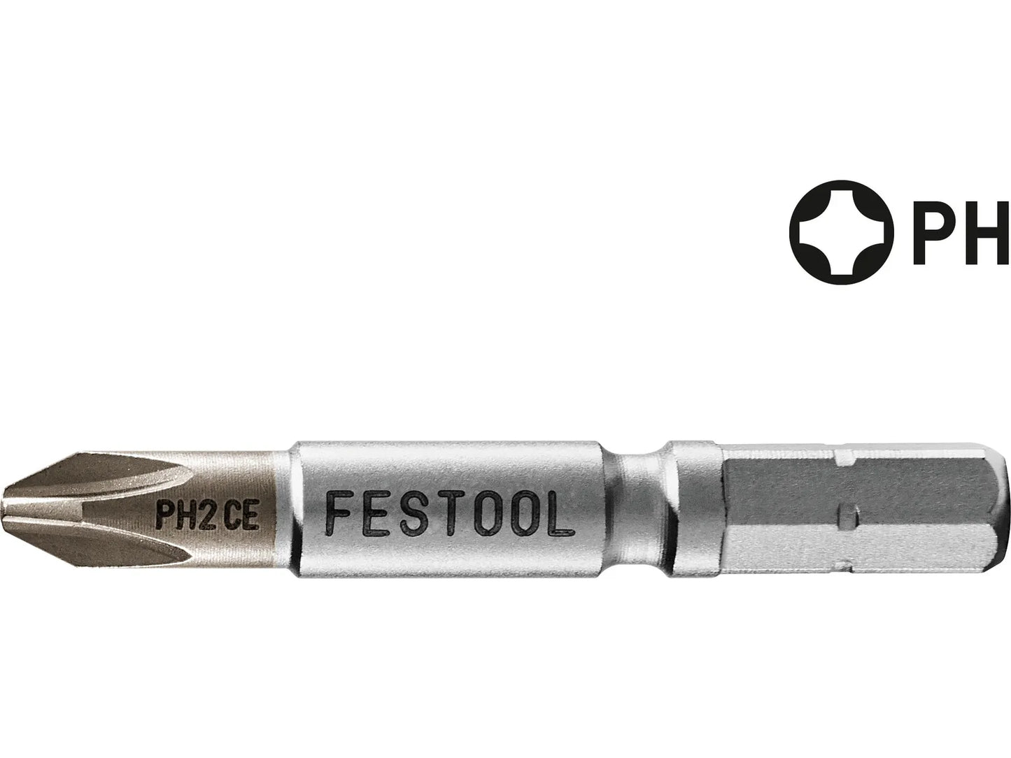 Embout de tournevis Festool PH 2-50 CENTRO/2 ; PH2 ; 2 unités