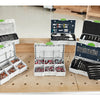 Jeu de forets et d'embouts de vissage Festool SYS3 S 76-BB-Set ; 18 unités