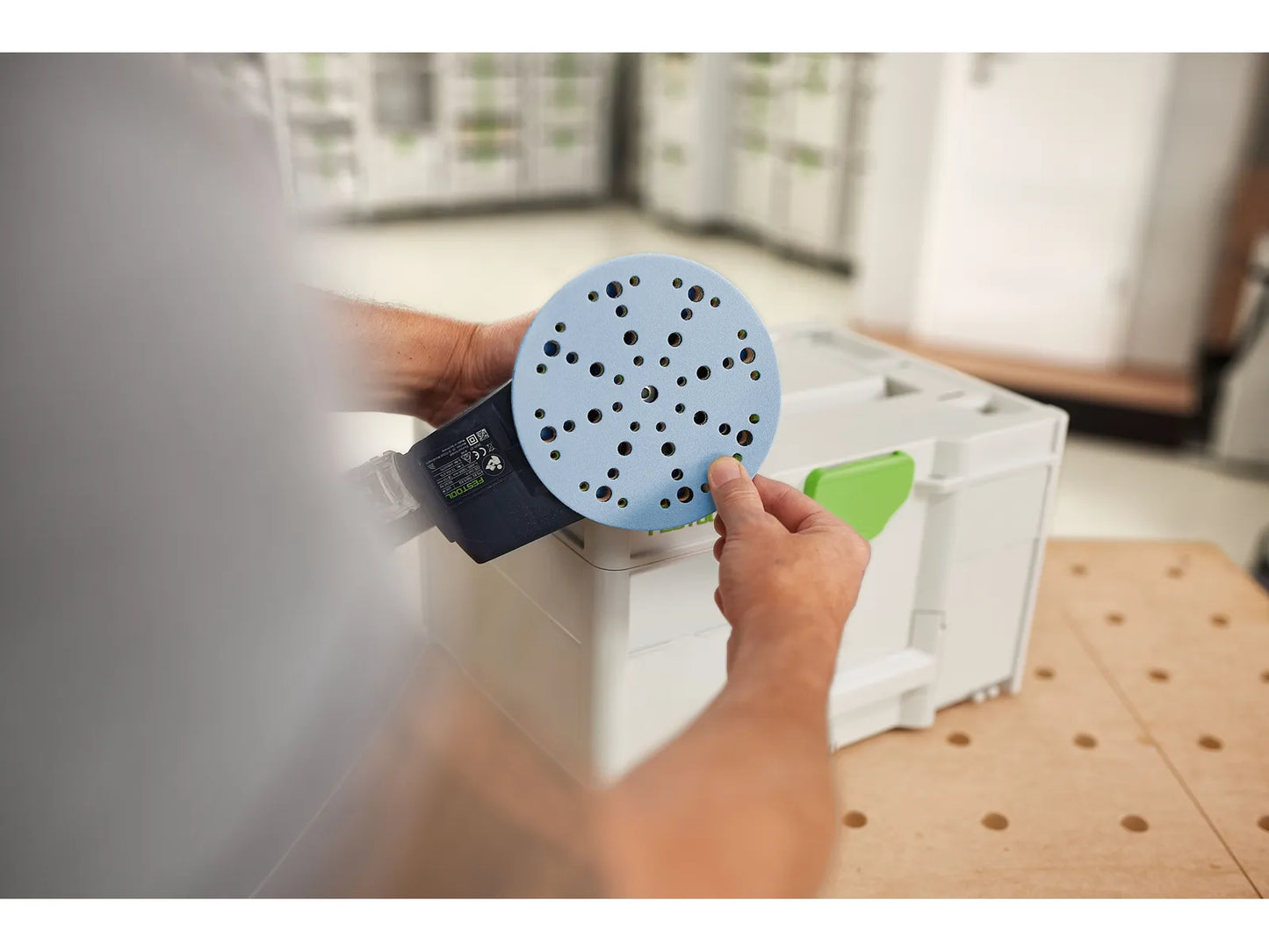 Papier de verre Festool Granat ; 150 mm ; P60/80/120/150/180/220 ; 120 unités