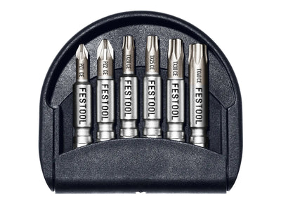 Jeu d'embouts de tournevis Festool CENTRO Bit-Set 1 ; 6 unités