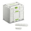 Box for tools Festool Sortainer³ SYS3-SORT/2 M 337