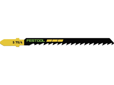 Jigsaw blade S 75/4/100units WOOD BASIC