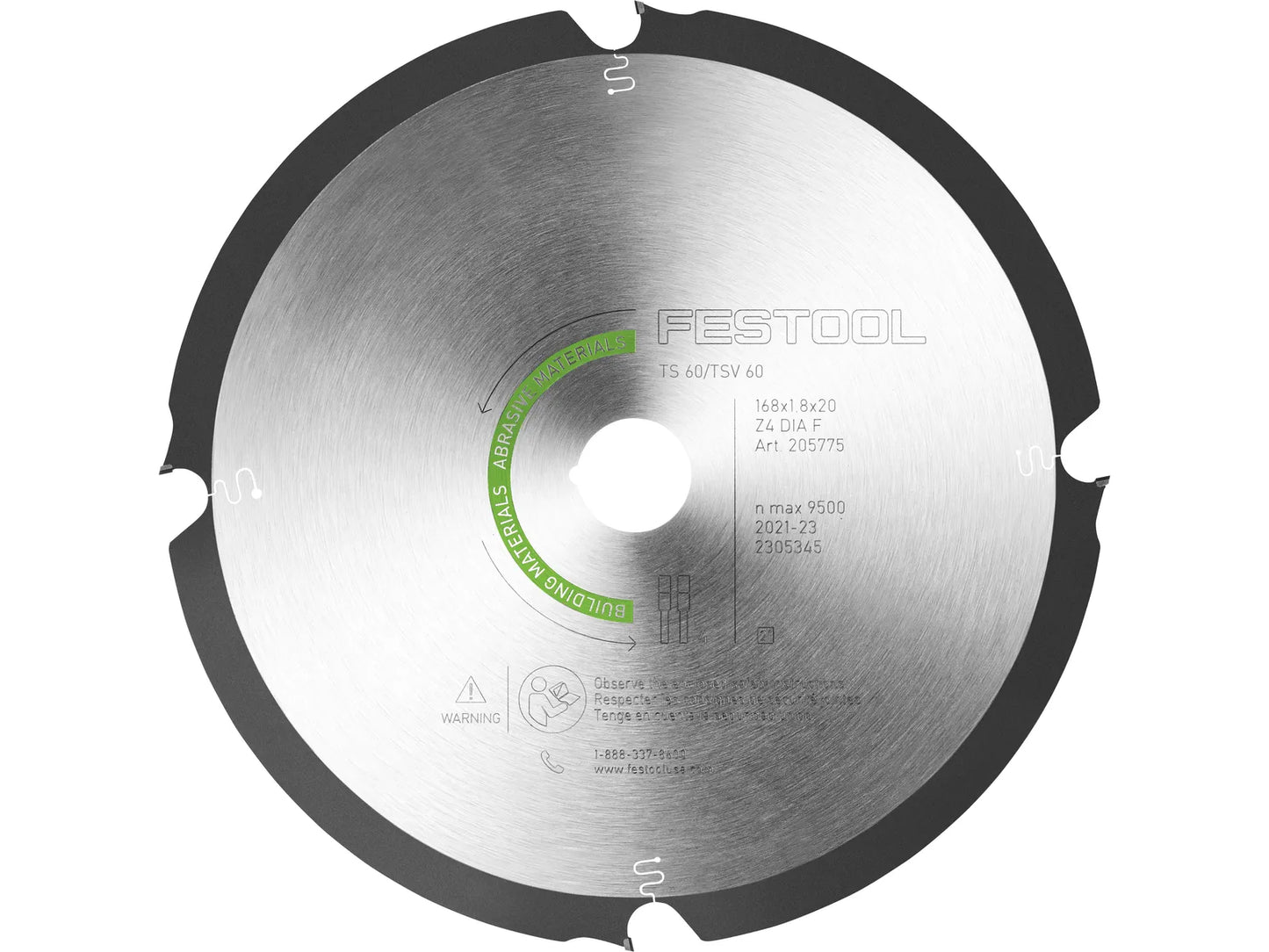 Disque à tronçonner diamanté Festool 205769 ; 168 x 20 mm