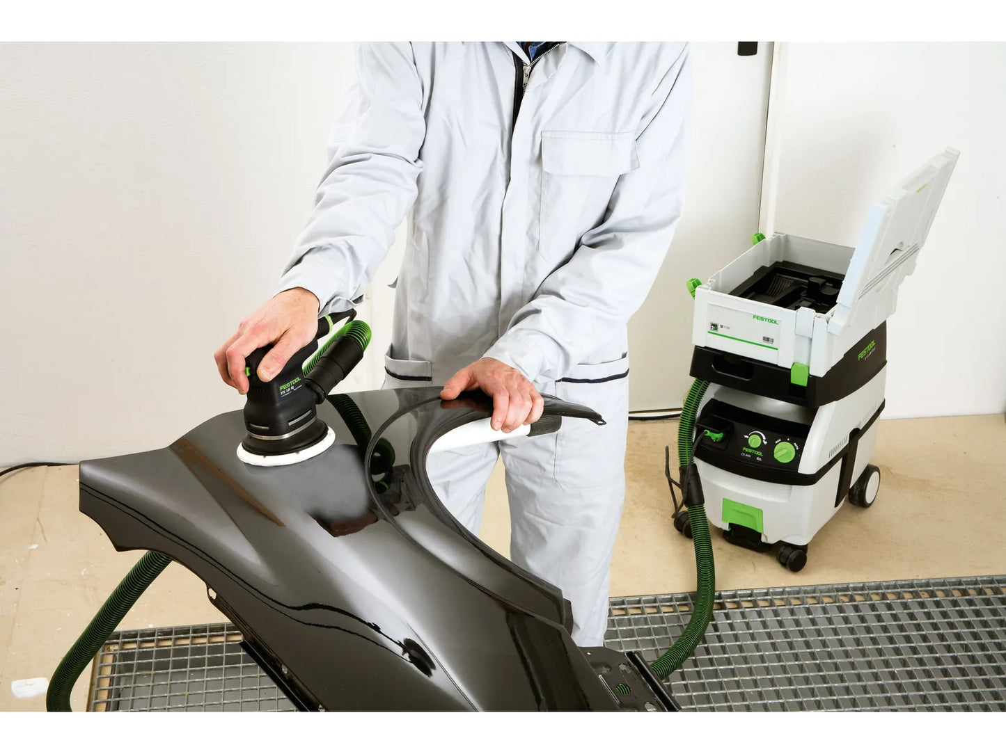 Plateau de ponçage Festool ST-STF-ES125/90/8-M4 SW ; 125 mm