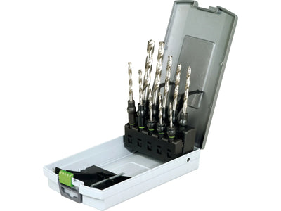 Set of drill bits Festool HSS D3-10 CE/10x